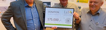 L&F Østjylland donerer 175.000 kr. til Vestermølle Møllelaug